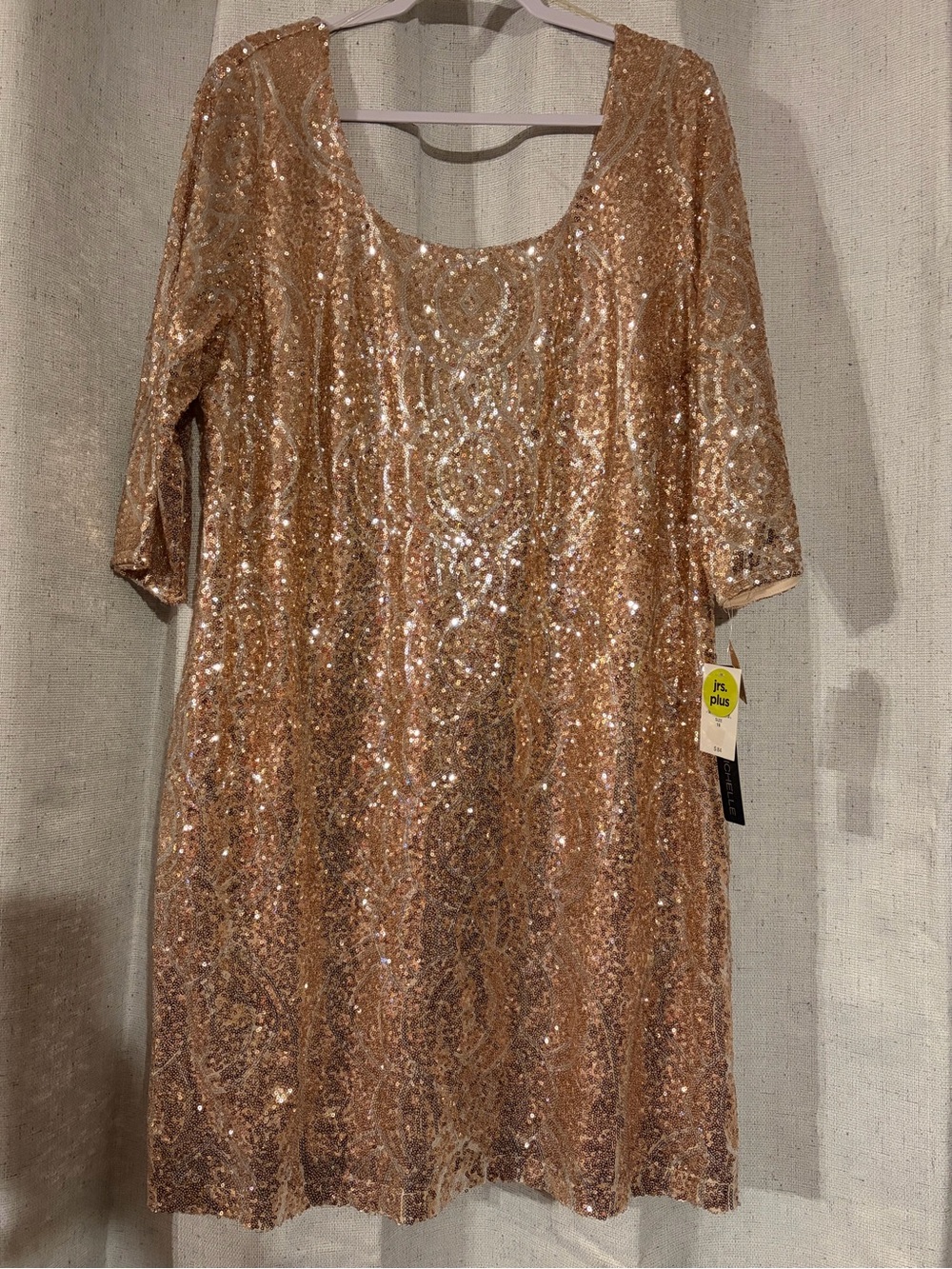 My Michele Rose Gold Sequin Dress